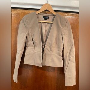 Marciano Sand Drift/Stone Cropped Blazer Jacket